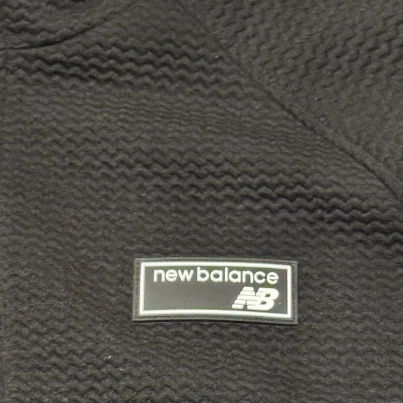 New Balance Men’s Black Full Zip Performance Jacket Size Large Athletic Running - Picture 6 of 8